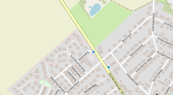 Lauf auf Satellitenbild