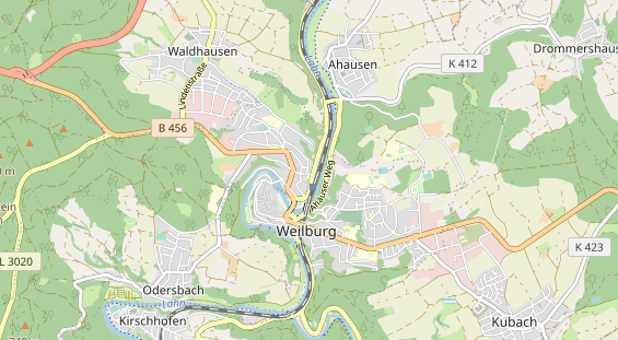 Lauf auf Karte
