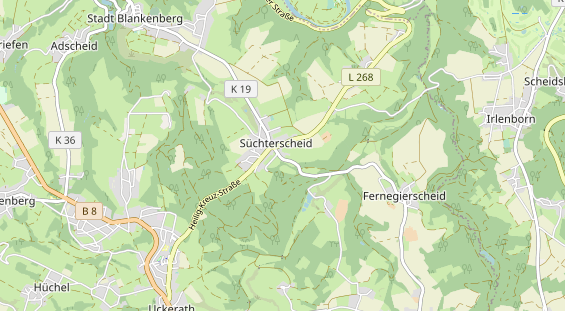 Lauf auf Karte