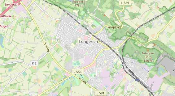 Lauf auf Karte