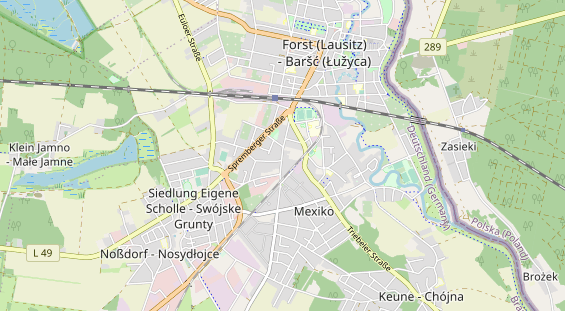 Lauf auf Karte