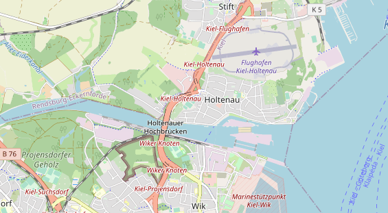 Lauf auf Karte