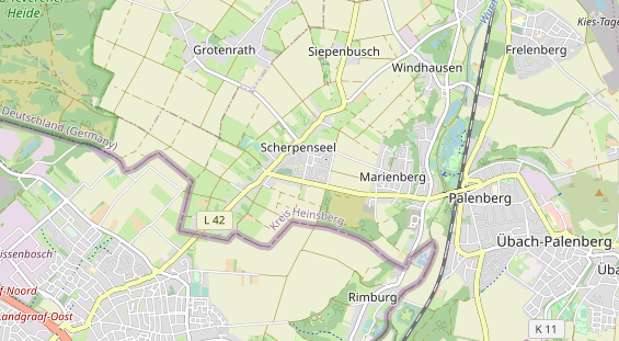 Lauf auf Karte