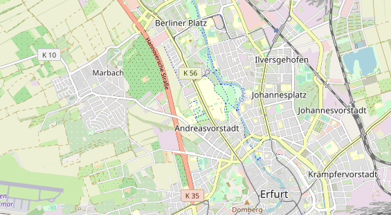 Lauf auf Karte