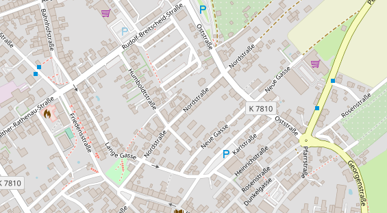 Lauf auf Satellitenbild