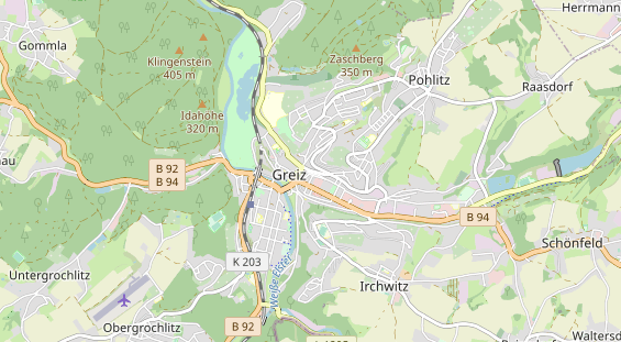 Lauf auf Karte