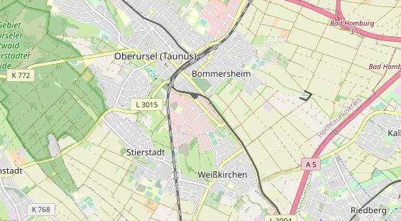 Lauf auf Karte