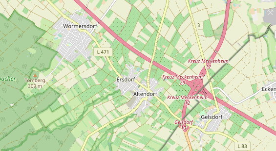 Lauf auf Karte
