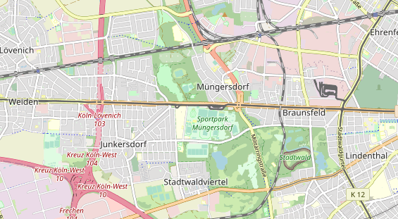 Lauf auf Karte