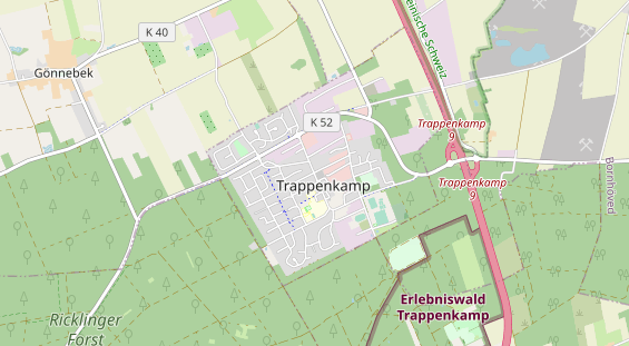 Lauf auf Karte