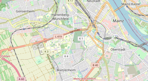 Lauf auf Karte
