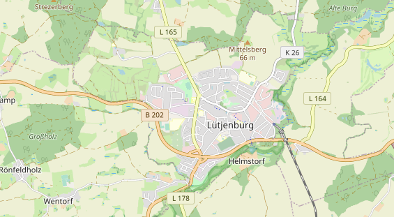 Lauf auf Karte