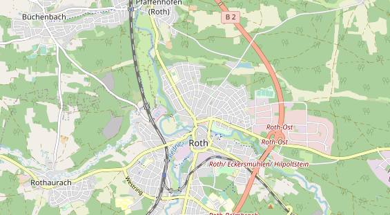 Lauf auf Karte