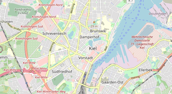 Lauf auf Karte
