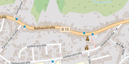 Lauf auf Satellitenbild