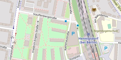Lauf auf Satellitenbild