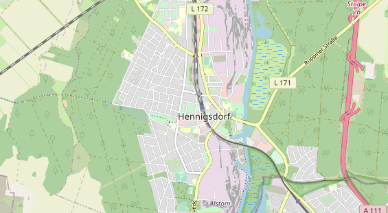 Lauf auf Karte
