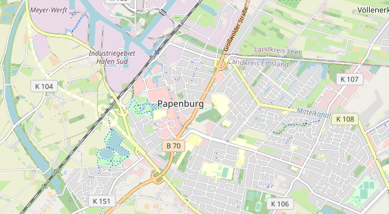 Lauf auf Karte