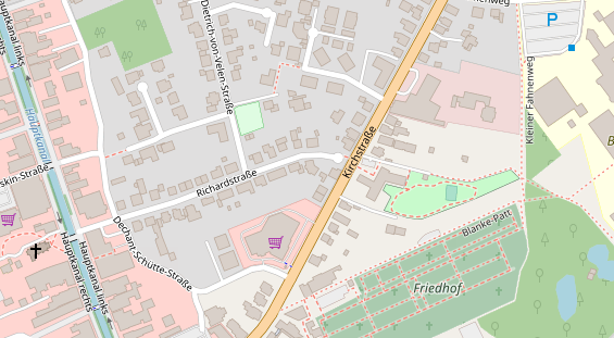 Lauf auf Satellitenbild