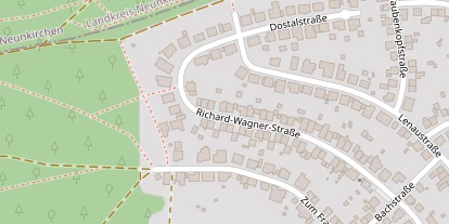 Lauf auf Satellitenbild