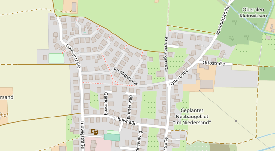 Lauf auf Satellitenbild