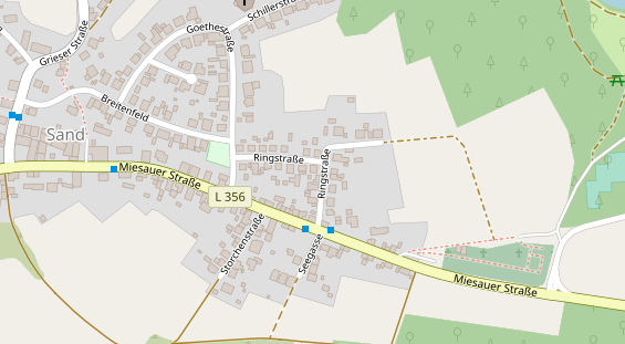 Lauf auf Satellitenbild