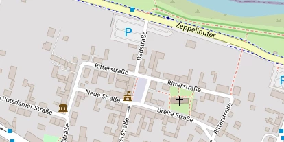 Lauf auf Satellitenbild