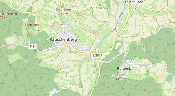 Lauf auf Karte