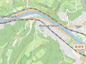 Lauf auf Karte