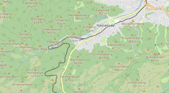 Lauf auf Karte