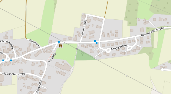 Lauf auf Satellitenbild