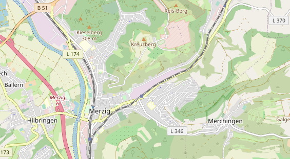 Lauf auf Karte