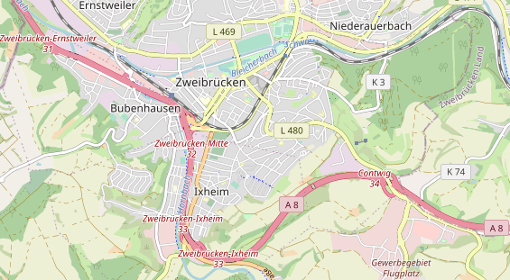 Lauf auf Karte