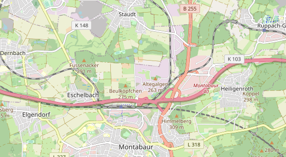 Lauf auf Karte