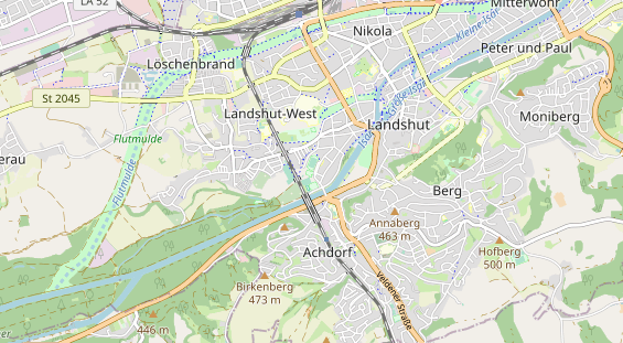 Lauf auf Karte