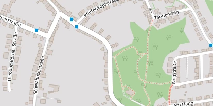 Lauf auf Satellitenbild