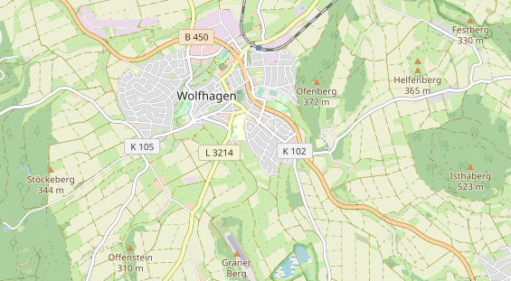 Lauf auf Karte