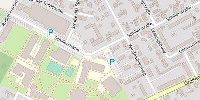 Lauf auf Satellitenbild