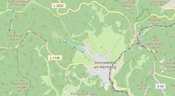 Lauf auf Karte
