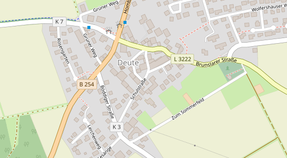 Lauf auf Satellitenbild