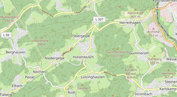 Lauf auf Karte