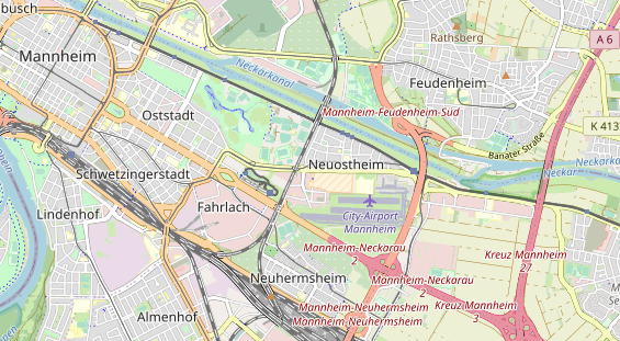 Lauf auf Karte