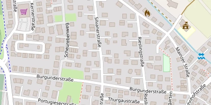 Lauf auf Satellitenbild