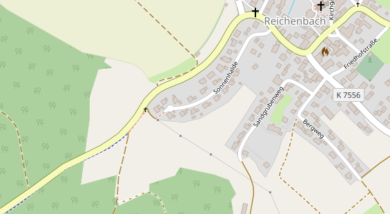 Lauf auf Satellitenbild