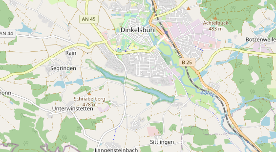 Lauf auf Karte