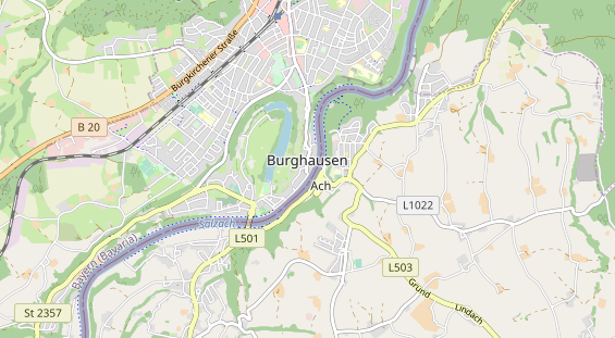 Lauf auf Karte