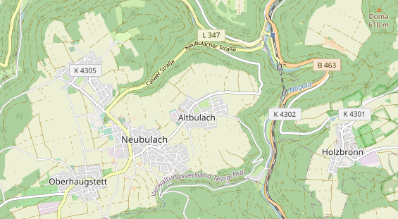 Lauf auf Karte