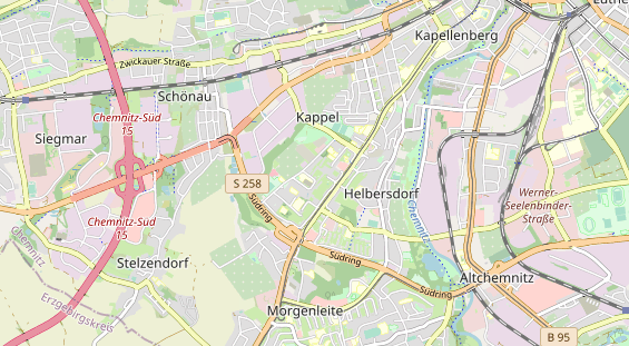 Lauf auf Karte