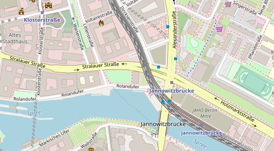 Lauf auf Satellitenbild