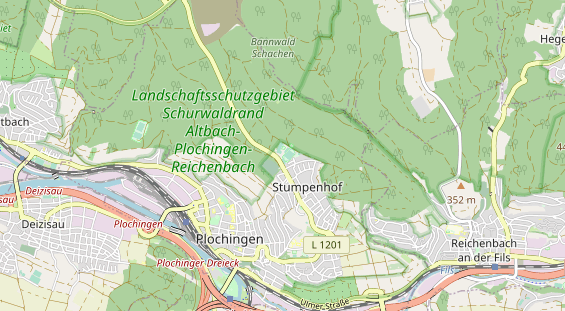 Lauf auf Karte